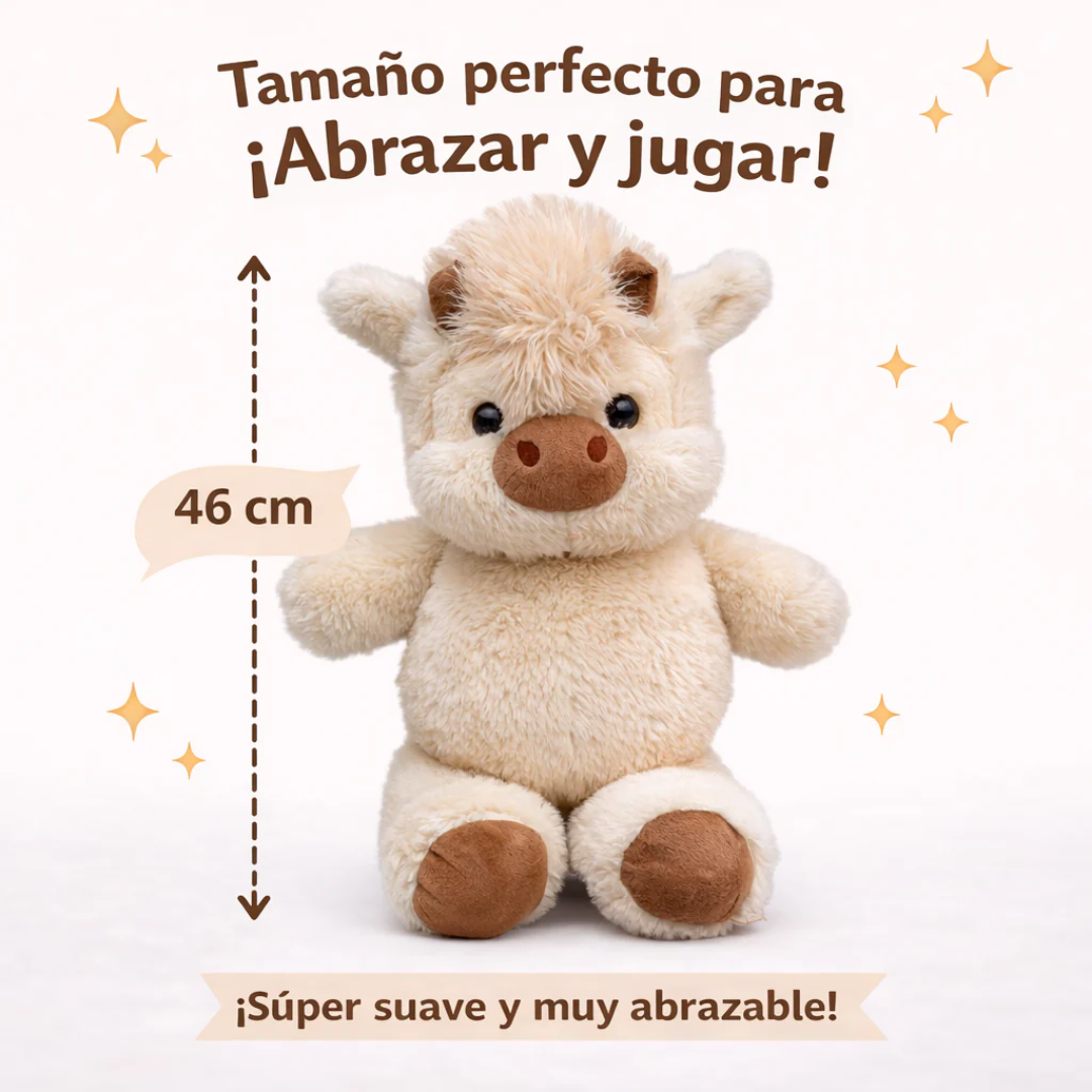 Peluche Animalito Vaquita Que Corre